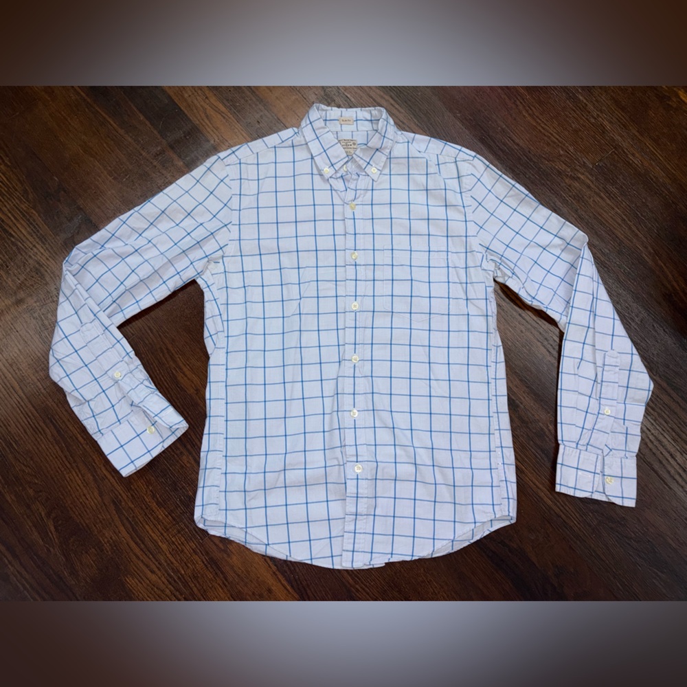 Men’s J.Crew long sleeve button down slim fit